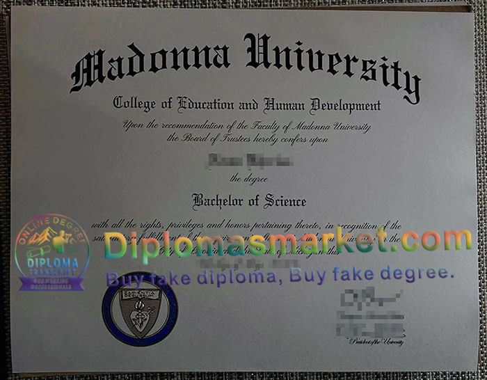Madonna University degree