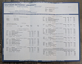 How to Copy Southern Methodist University transcript Without Errors