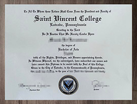 Quick Copy for Your Missing Saint Vincent College diploma