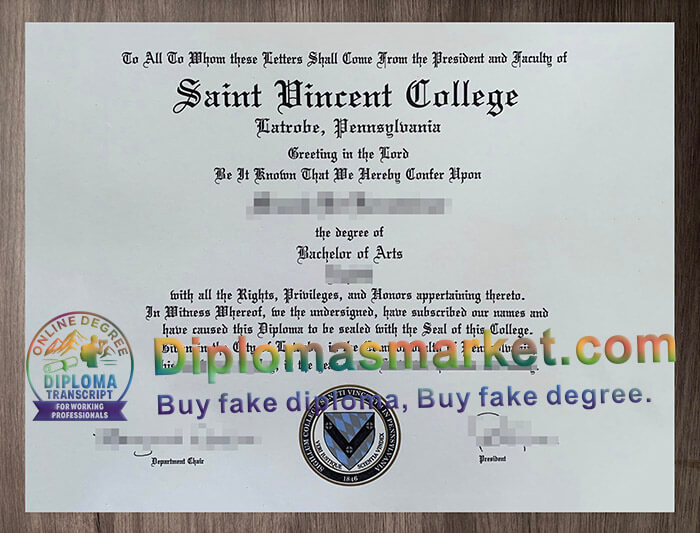 Saint Vincent College degree