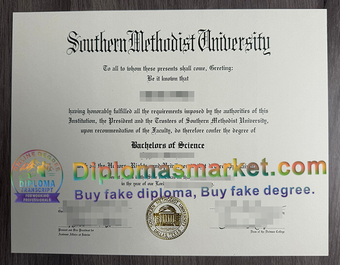 Southern Methodist University degree