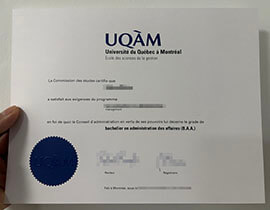 Simple Steps to Copy a Université du Québec à Montréal degree