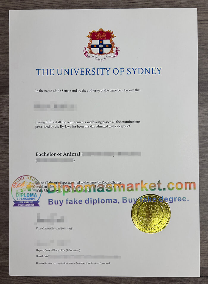 University of Sydney degree