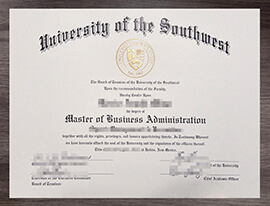 Fast and Private Online University of the Southwest diploma Copy